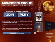 Tablet Screenshot of magic11.managerleague.com